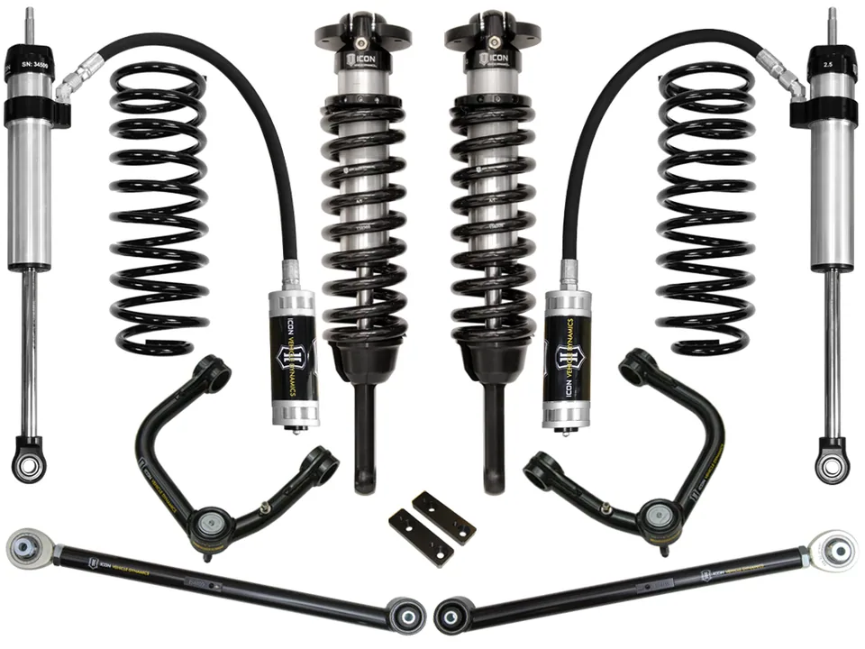 ICON 2010-2024 Toyota 4Runner/2010-2014 Toyota FJ Cruiser, 0-3.5" Lift Stage 4 Suspension System, Tubular UCA k53064t 1 of 1