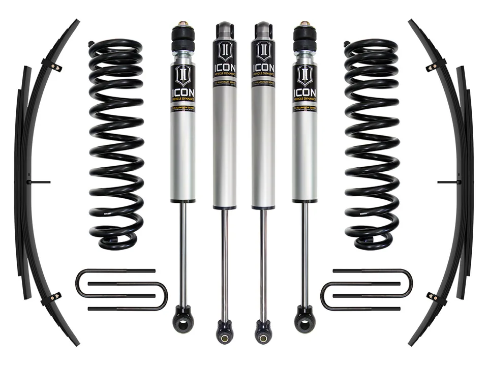 ICON 2011-2016 Ford F-250/F-350 Super Duty 4WD Diesel, 2.5" Lift, Stage 1 Suspension System w/ Expansion Packs K62581 1 of 1