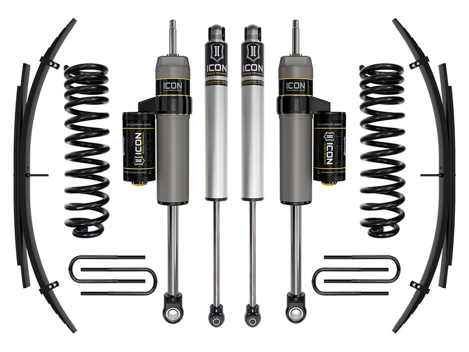 ICON 2011-2016 Ford F-250/F-350 Super Duty 4WD Diesel, 2.5" Lift, Stage 2 Suspension System w/ Expansion Packs K62582 1 of 1