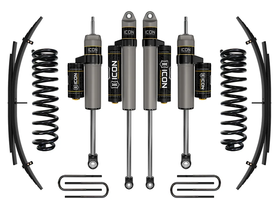 ICON 2011-2016 Ford F-250/F-350 Super Duty 4WD Diesel, 2.5" Lift, Stage 3 Suspension System w/ Expansion Packs K62583 1 of 1