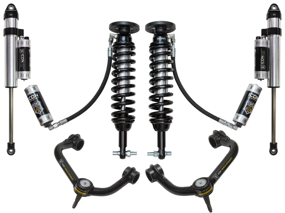 ICON 2015-2020 FORD F150 2WD 1.75-3" STAGE 5 SUSPENSION SYSTEM W TUBULAR UCA k93095t 1 of 1