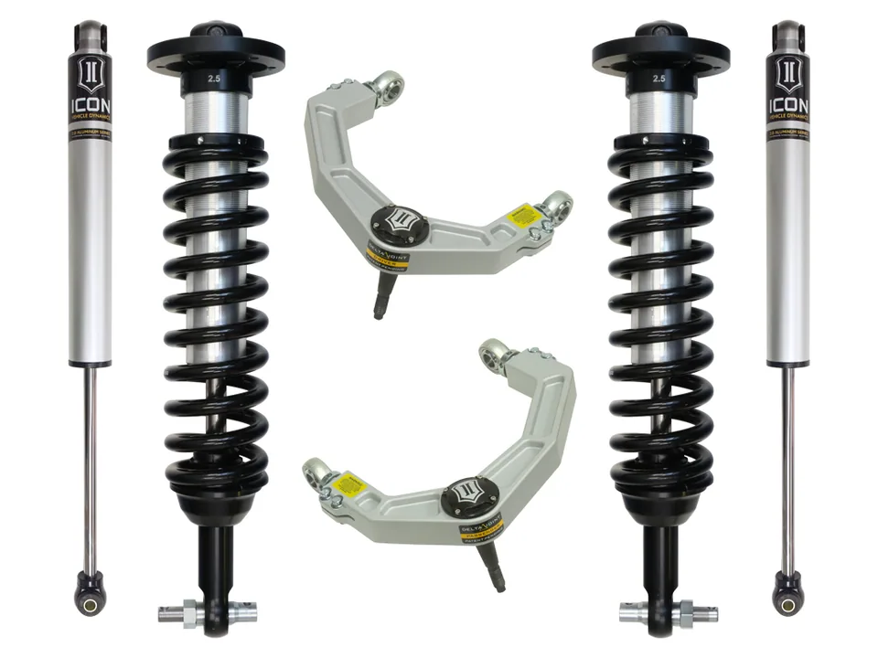 ICON 2015-2020 FORD F150 4WD 0-2.63" STAGE 2 SUSPENSION SYSTEM W BILLET UCA k93082 1 of 1