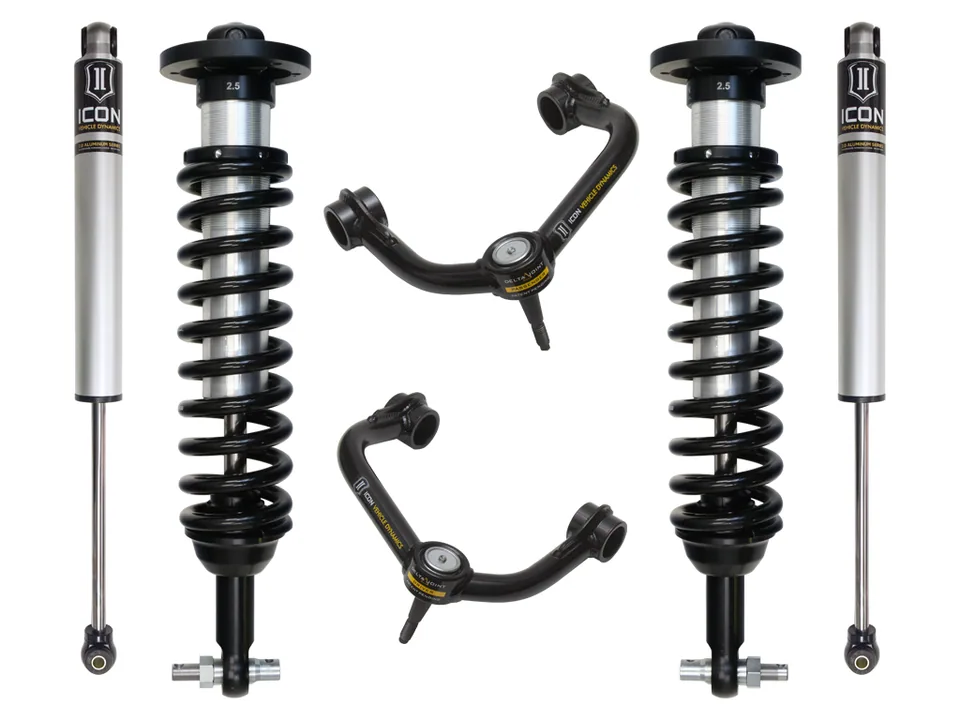 ICON 2015-2020 FORD F150 4WD 0-2.63" STAGE 2 SUSPENSION SYSTEM W TUBULAR UCA k93082t 1 of 1