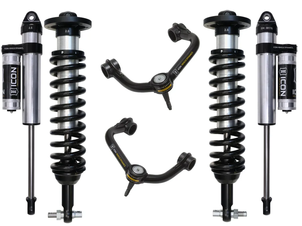 ICON 2015-2020 FORD F150 4WD 0-2.63" STAGE 3 SUSPENSION SYSTEM W TUBULAR UCA k93083t 1 of 1