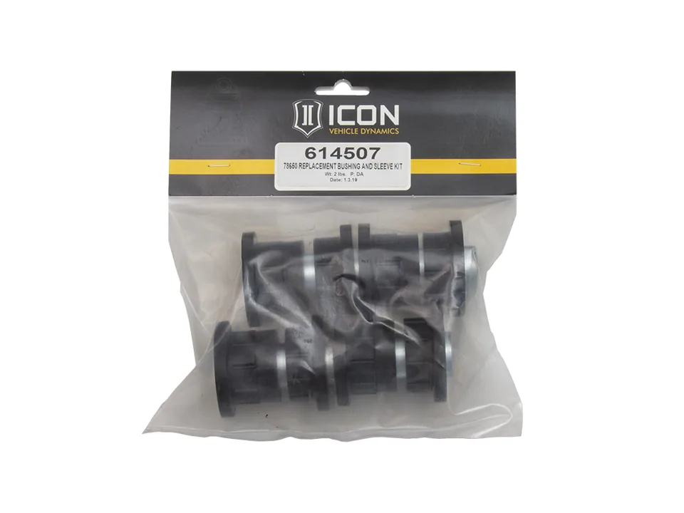ICON 2015-2022 Chevrolet Colorado/GMC Canyon UCA (78650/78650DJ) Replacement Bushing & Sleeve Kit 614507 1 of 2