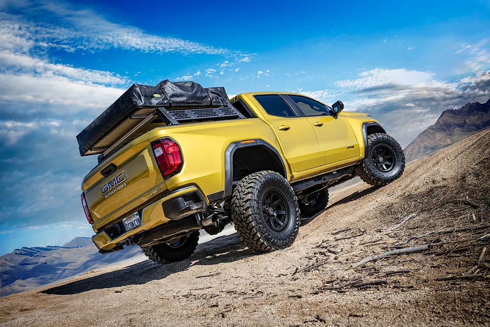 ICON 2015-2024 Chevrolet Colorado/GMC Canyon, 0-2" Lift, Rear 2.0 Aluminum Series Remote Reservoir Shock 76550r 3 of 6