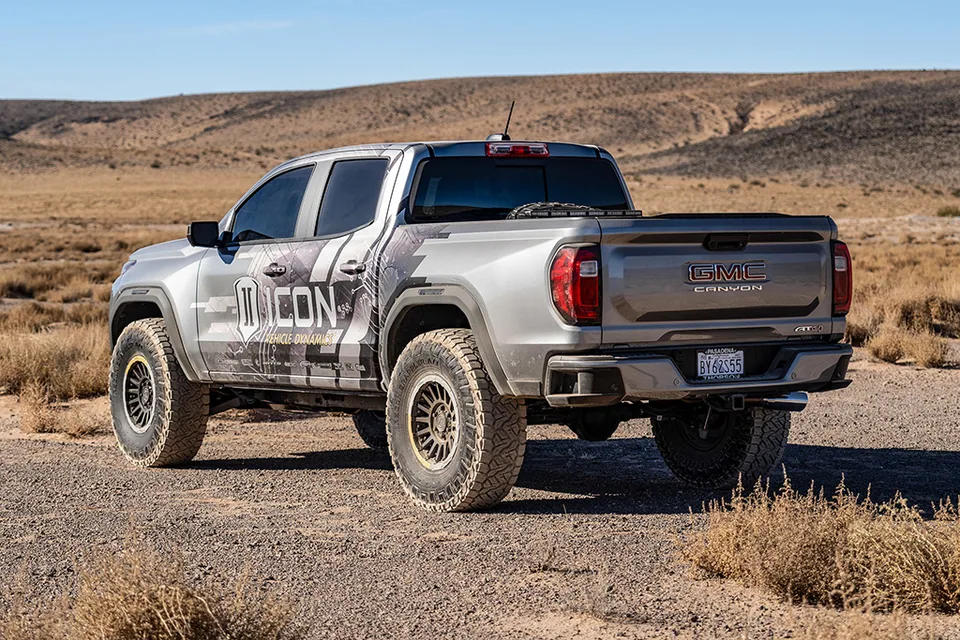 ICON 2015-2024 Chevrolet Colorado/GMC Canyon, 0-2" Lift, Rear 2.0 Aluminum Series Remote Reservoir Shock 76550r 5 of 6