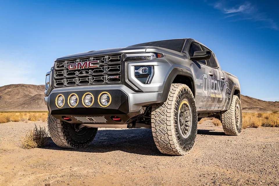 ICON 2015-2024 Chevrolet Colorado/GMC Canyon, 0-2" Lift, Rear 2.0 Aluminum Series Remote Reservoir Shock 76550r 6 of 6