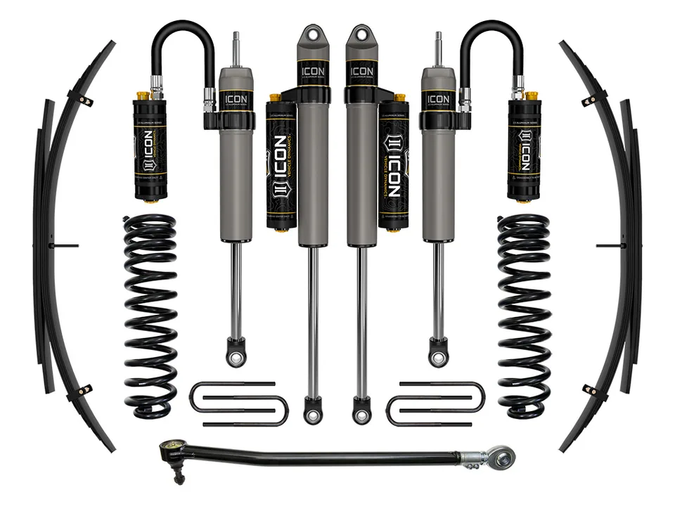 ICON 2017-2019 Ford F-250/F-350 4WD Diesel, 2.5" Lift, Stage 4 Suspension System w/ Expansion Packs k62514l 1 of 1