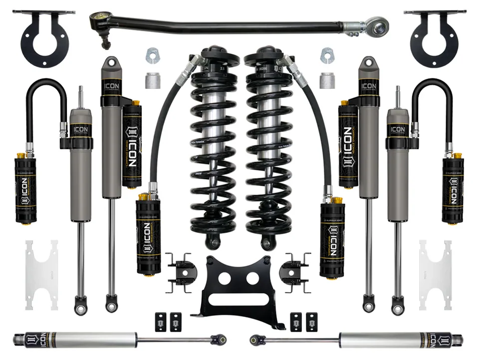 ICON 2017-2022 Ford F250/F350, 2.5-3" Lift, Stage 5 Coilover Conversion System k63145 2 of 2