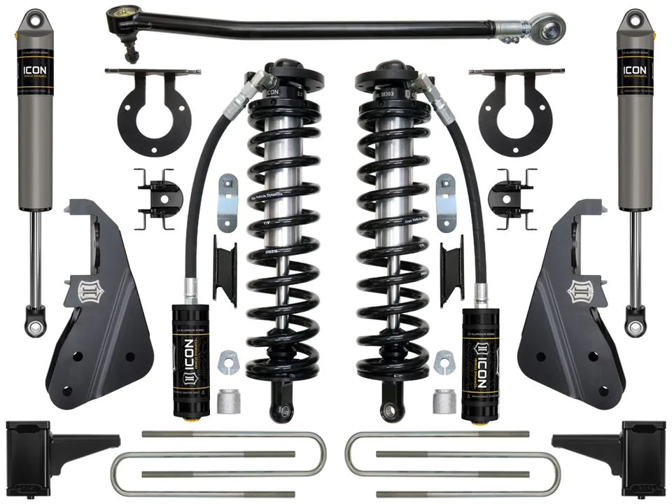 ICON 2017-2022 Ford F250/F350, 4-5.5" Lift, Stage 2 Suspension System k63152 2 of 2