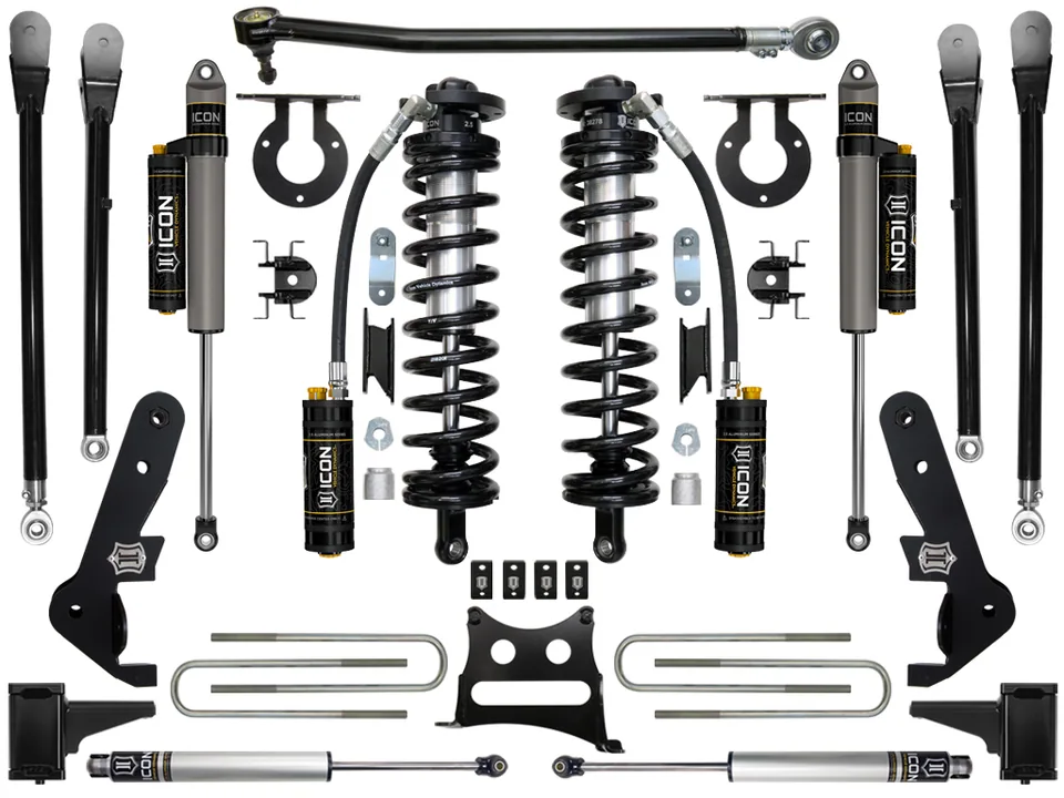 ICON 2017-2022 Ford F250/F350, 4-5.5" Lift, Stage 5 Suspension System k63155 2 of 4