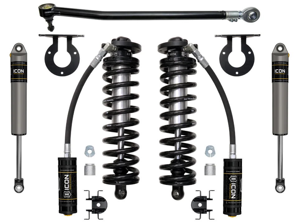 ICON 2017-2023 Ford F-250/F-350 Super Duty 4WD, 2.5-3" Lift, Stage 2 Coilover Conversion System k63142 2 of 4