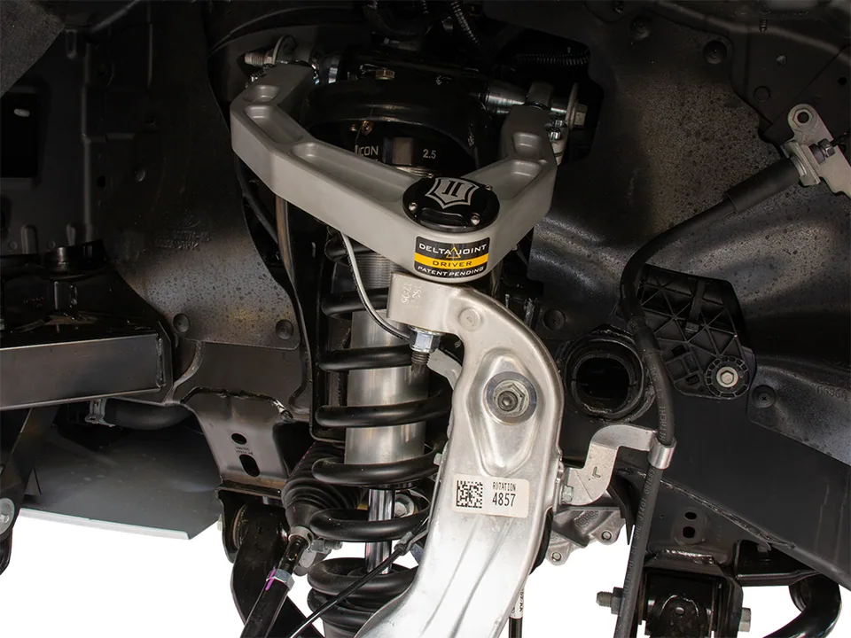 ICON 2019-2021 Ford Ranger Billet Upper Control Arm/Delta Joint Kit, Al Knuckle 98520dj 2 of 2