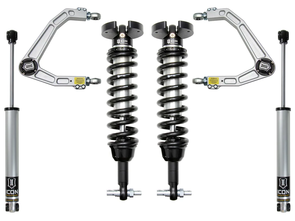 ICON 2019-2023 GM 1500, 1.5-3.5" Lift, Stage 2 Suspension System, Billet UCA k73062 1 of 3