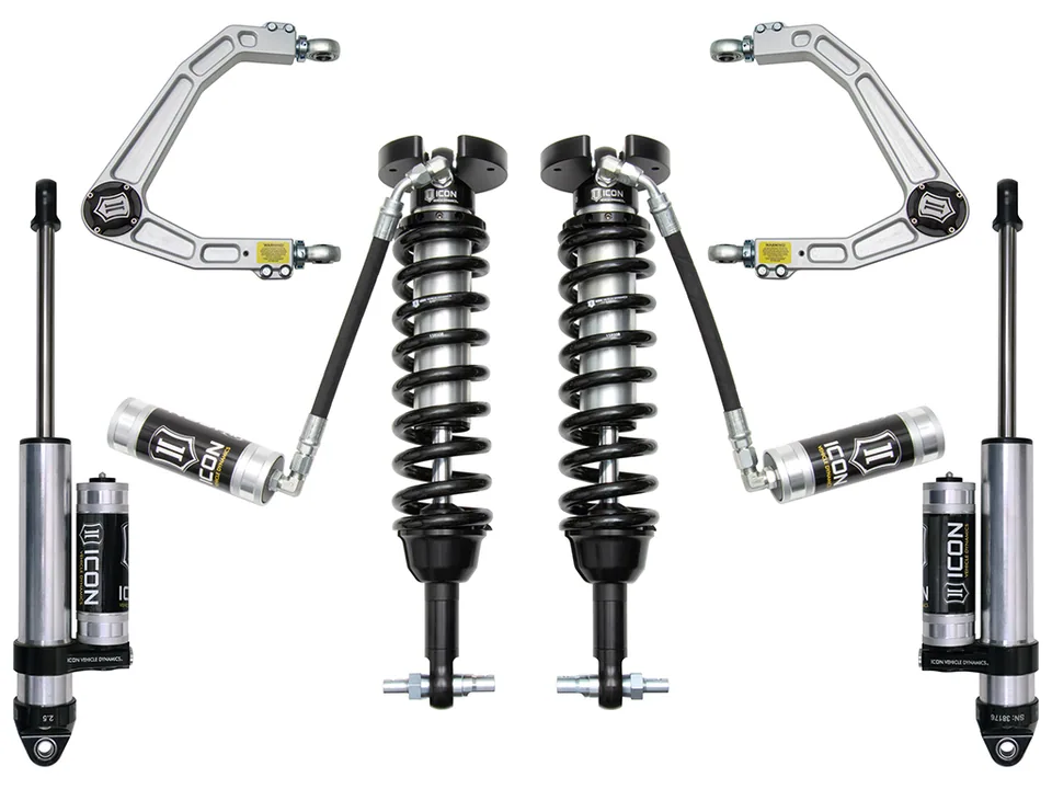ICON 2019-2023 GM 1500, 1.5-3.5" Lift, Stage 3 Suspension System, Billet UCA k73063 1 of 3