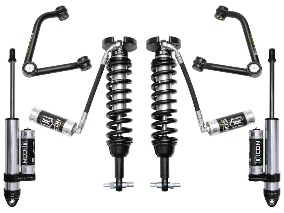 ICON 2019-2023 GM 1500, 1.5-3.5" Lift, Stage 3 Suspension System, Tubular UCA k73063t 1 of 3