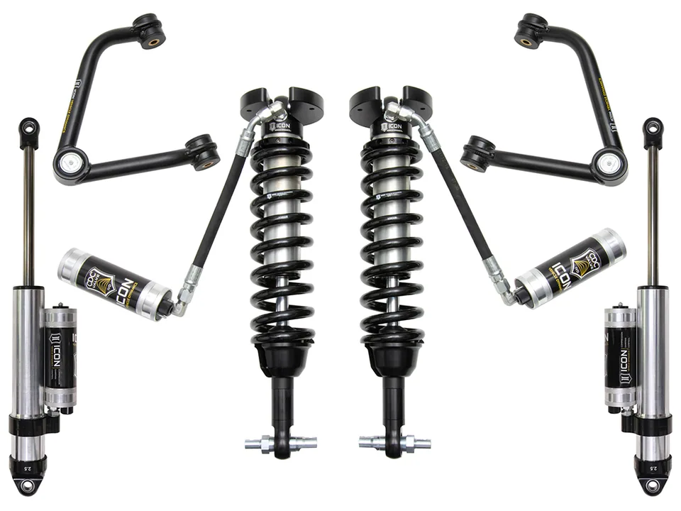 ICON 2019-2023 GM 1500, 1.5-3.5" Lift, Stage 4 Suspension System, Tubular UCA k73064t 1 of 3