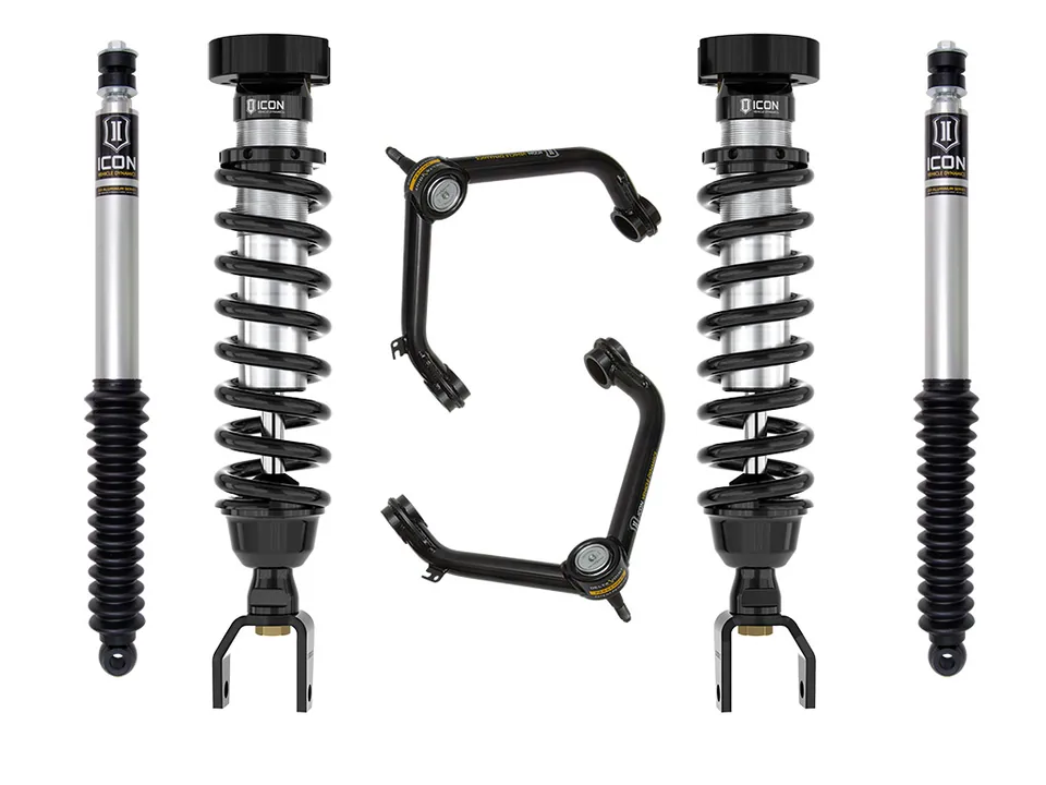 ICON 2019-2023 Ram 1500, 2-3" Lift, Stage 1 Suspension System, Tubular UCA k213111t 1 of 5