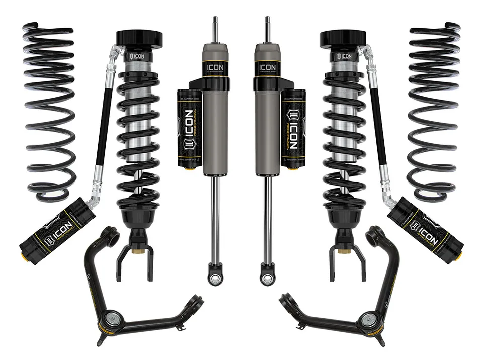 ICON 2019-2023 Ram 1500, 2-3" Lift, Stage 3 Suspension System, Tubular UCA k213113t 1 of 5