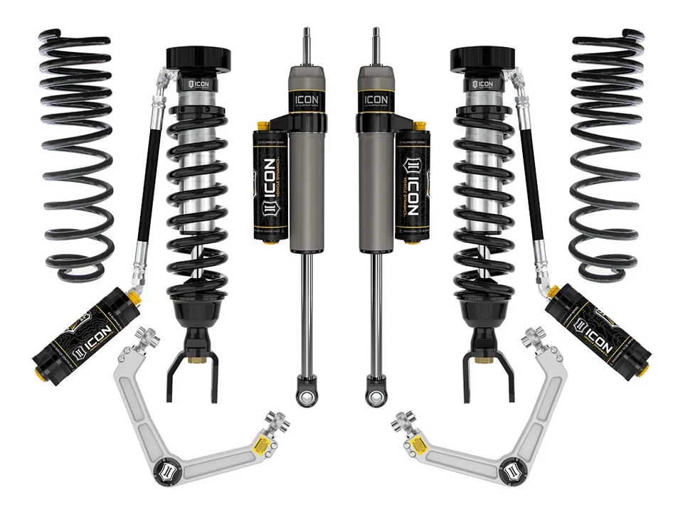 ICON 2019-2023 Ram 1500, 2-3" Lift, Stage 4 Suspension System, Billet UCA k213114 1 of 5