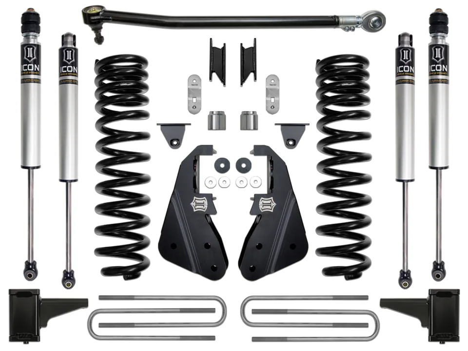 ICON 2020-2022 Ford F250/F350, 4.5" Lift, Stage 1 Suspension System k64521 1 of 4