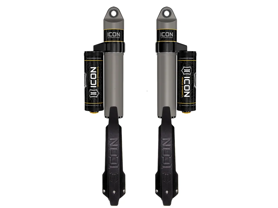 ICON 2020-2023 Jeep Gladiator, 1.5" Lift, Rear, V.S. 2.5 Aluminum Series Shock Absorbers, Piggyback Reservoir, Pair 27727p 1 of 1