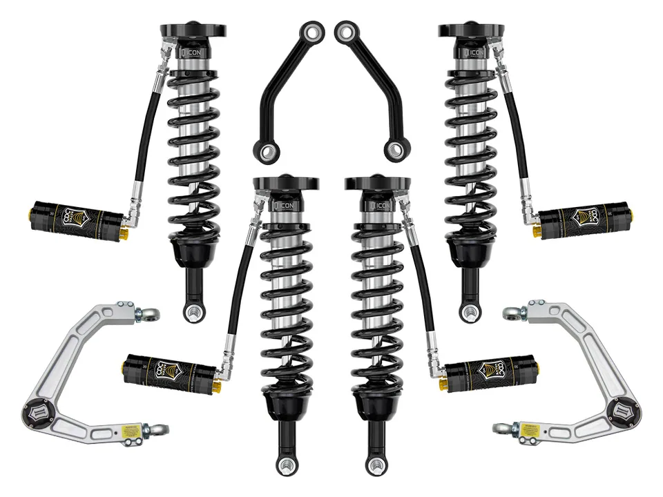 ICON 2021-2023 Chevrolet Tahoe & Suburban/2021-2023 GMC Yukon & Yukon XL, 2.5-3.25" Lift, Stage 4 Suspension System, Billet UCA k73104 1 of 4