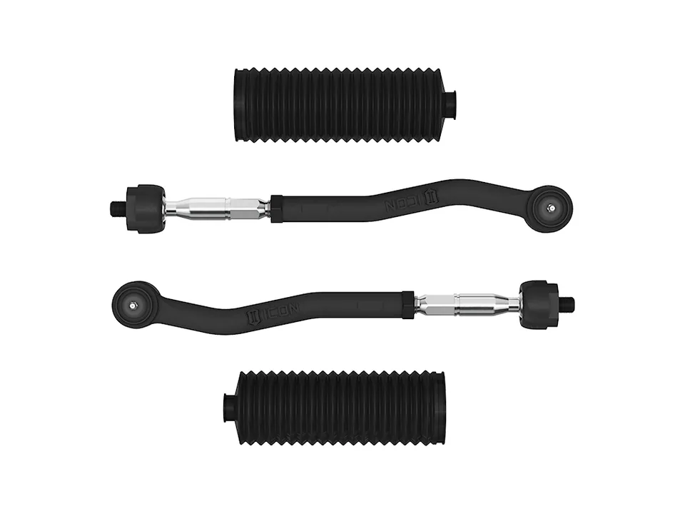 ICON 2021-2023 Ford Bronco Extreme Duty Tie Rod Kit 45212 1 of 6