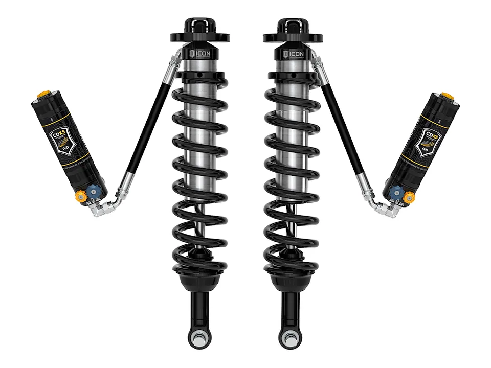 ICON 2021-2023 Ford Bronco, Front, 1.5-4" Lift, V.S. 2.5 Series Coilover Kit, Remote Reservoir w/ CDXS 48700x 1 of 6