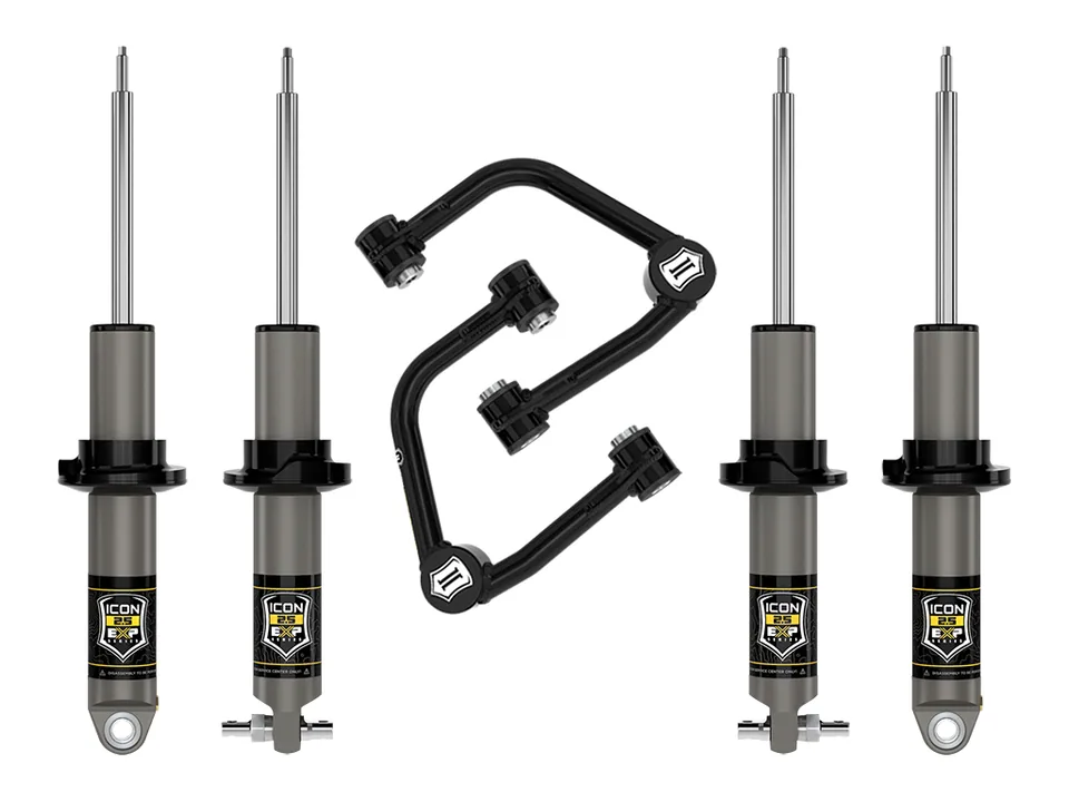 ICON 2021-2023 Ford Bronco, HOSS 2.0 Pkg, 0-2" Lift, Stage 2 Suspension System, Tubular k40012t 1 of 6