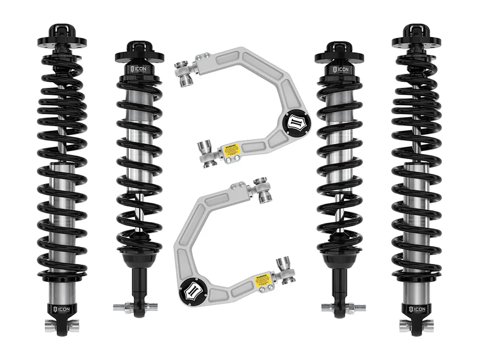 ICON 2021-2023 Ford Bronco, Non-Sasquatch, 3-4" Lift, Stage 3 Suspension System, Billet k40003x 1 of 6