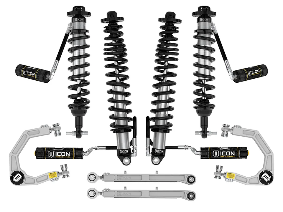 ICON 2021-2023 Ford Bronco, Non-Sasquatch, 3-4" Lift, Stage 5 Suspension System, Billet k40005 1 of 6