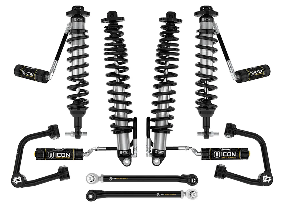 ICON 2021-2023 Ford Bronco, Non-Sasquatch, 3-4" Lift, Stage 5 Suspension System, Tubular, Heavy Rate Rear Spring K40005TX 1 of 6