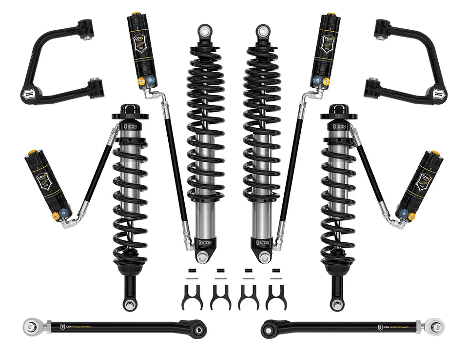 ICON 2021-2023 Ford Bronco, Non-Sasquatch, 3-4" Lift, Stage 6 Suspension System, CDXS, Tubular k40006td 1 of 6