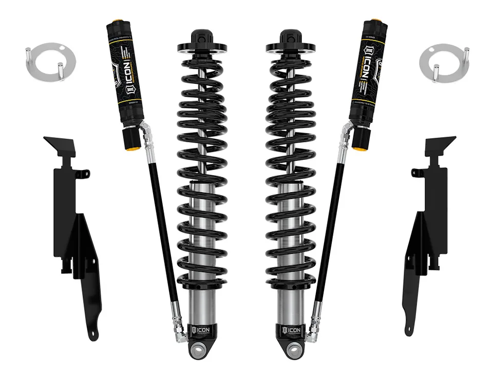 ICON 2021-2023 Ford Bronco, Rear, 1.25-3" Lift, V.S. 2.5 Series Coilover Kit, Remote Reservoir w/ CDEV 48710e 1 of 6