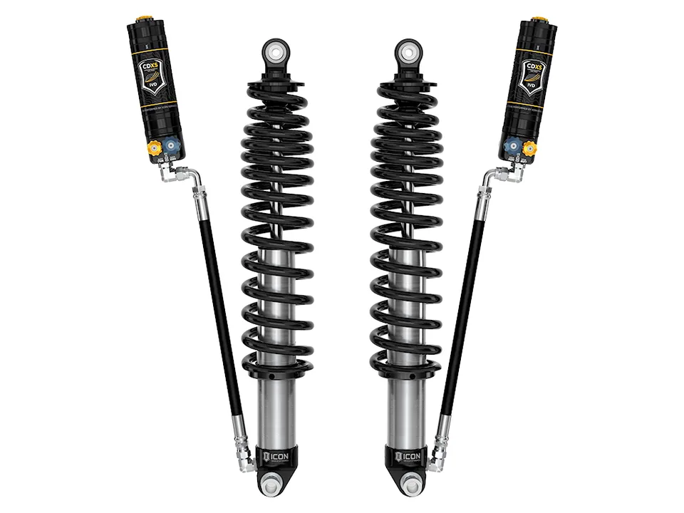 ICON 2021-2023 Ford Bronco, Rear, 1.25-3" Lift, V.S. 2.5 Series Coilover Kit, Remote Reservoir w/ CDXS, Heavy Rate Spring 48711x 1 of 6