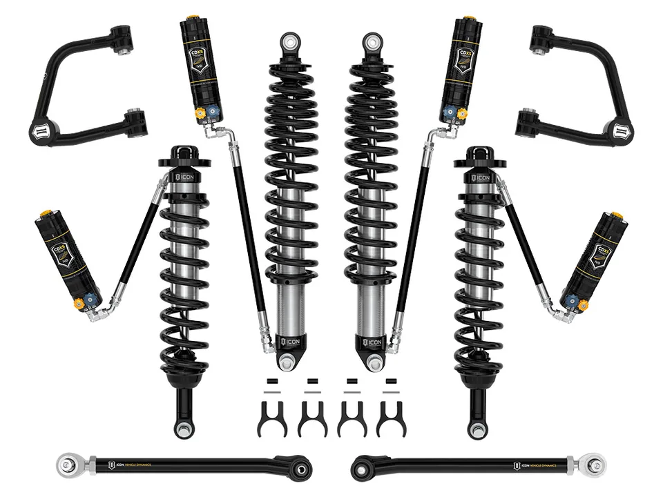 ICON 2021-2023 Ford Bronco, Sasquatch, 2-3" Lift, Stage 6 Suspension System, CDXS, Tubular k40016td 1 of 6