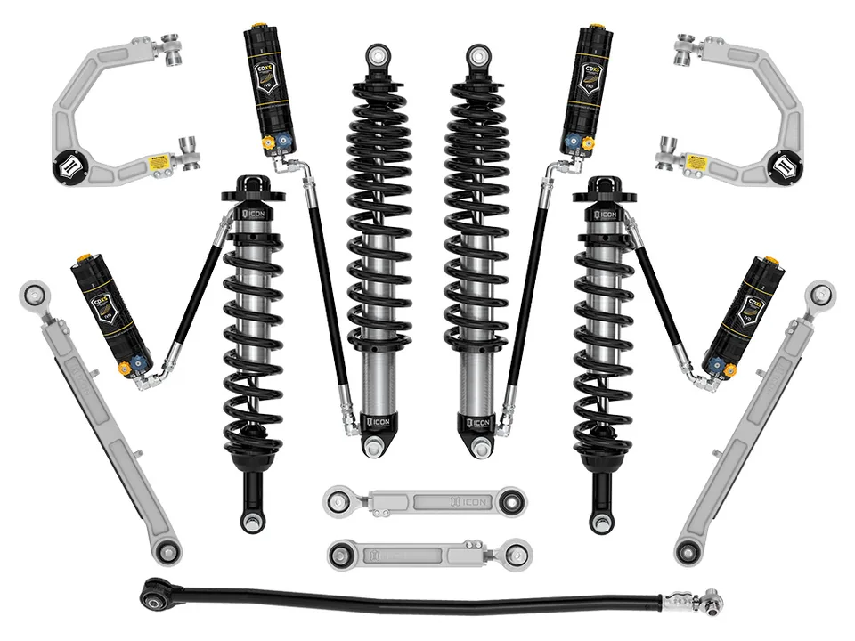 ICON 2021-2023 Ford Bronco, Sasquatch, 2-3" Lift, Stage 7 Suspension System, CDXS, Billet k40017d 1 of 6
