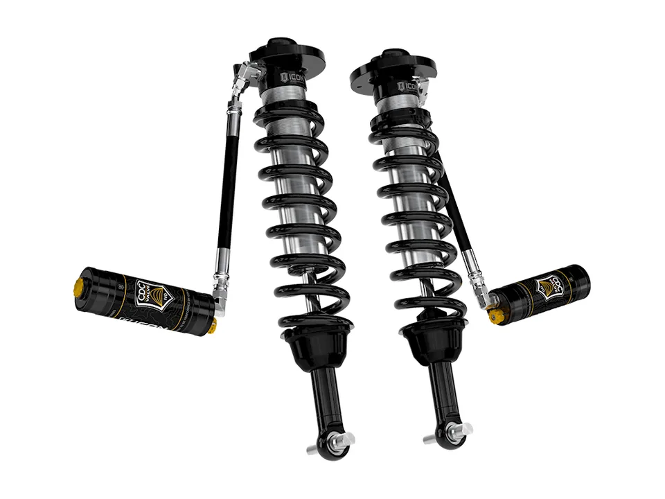 ICON 2021-2024 Ford F-150 4WD/Tremor, 3.5-4.5"/2.5-3" Lift, Front, V.S. 2.5 Series Coilovers, Remote Reservoir w/ CDCV, Pair 91824c 3 of 6