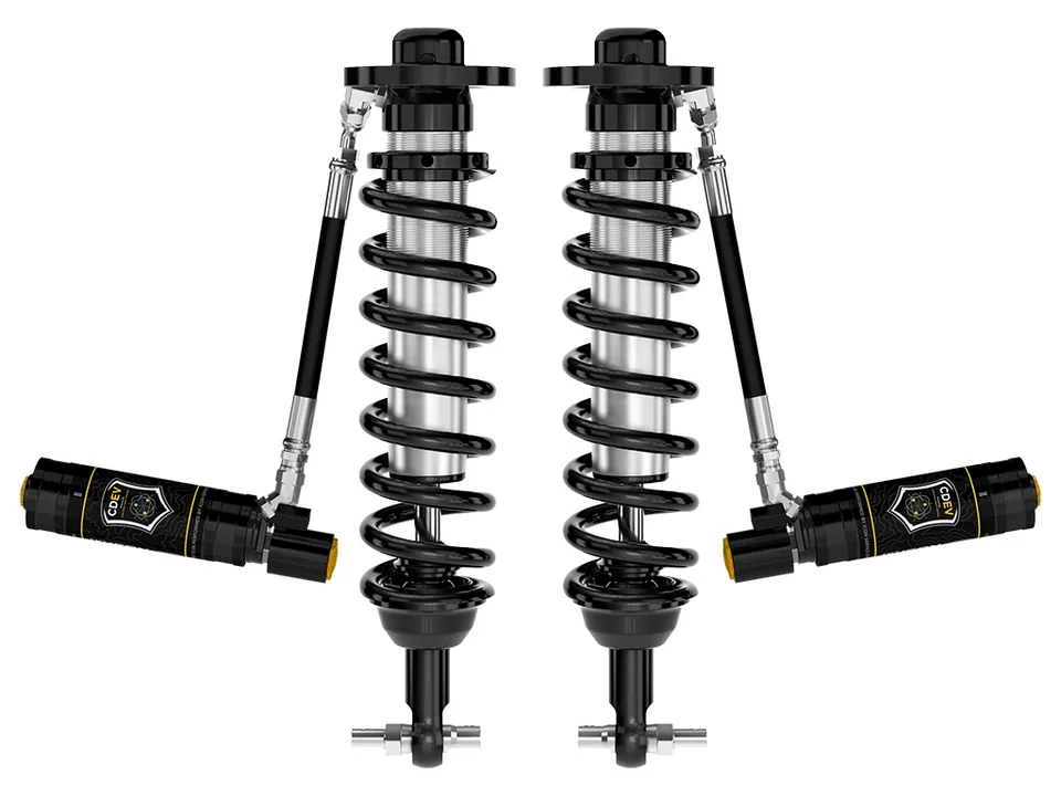 ICON 2021-2024 Ford F-150 4WD, 0-2.75" Lift, Front, V.S. 2.5 Series Coilovers, Remote Reservoir w/ CDEV, Pair 91823E 1 of 6