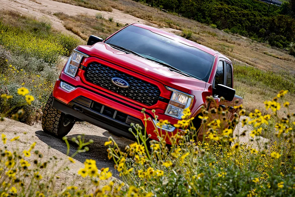 ICON 2021-2024 Ford F-150 4WD, 3.5-4.5" Lift, Stage 3 Suspension System, Billet, w/ Leaf Packs k93143l 6 of 6