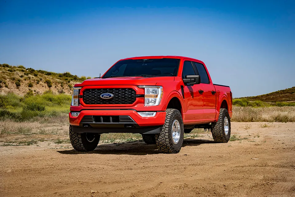 ICON 2021-2024 Ford F-150 4WD, 3.5-4.5" Lift, Stage 3 Suspension System, Billet, w/ Leaf Packs k93143l 3 of 6