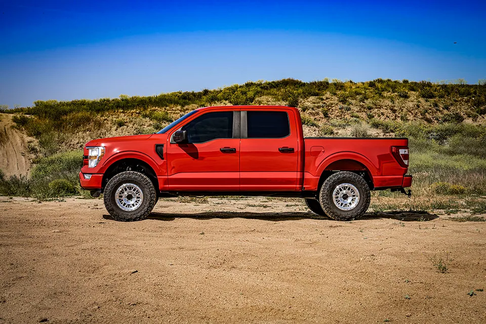 ICON 2021-2024 Ford F-150 4WD, 3.5-4.5" Lift, Stage 3 Suspension System, Billet, w/ Leaf Packs k93143l 4 of 6