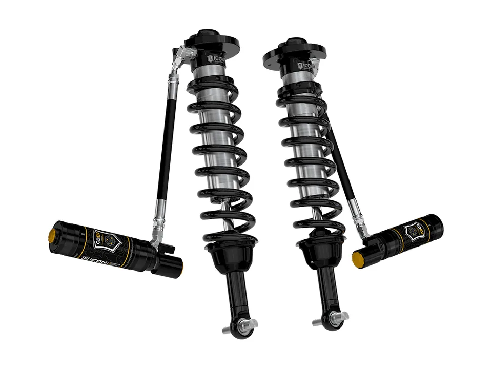 ICON 2021-2024 Ford F-150 4WD/Tremor, 3.5-4.5"/2.5-3" Lift, Front, V.S. 2.5 Series Coilovers, Remote Reservoir w/ CDEV, Pair 91824e 4 of 6