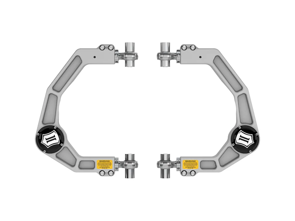 ICON 2021-2024 Ford F-150, Front, Billet Upper Control Arms w/ Delta Joint Pro 98523dj 1 of 3