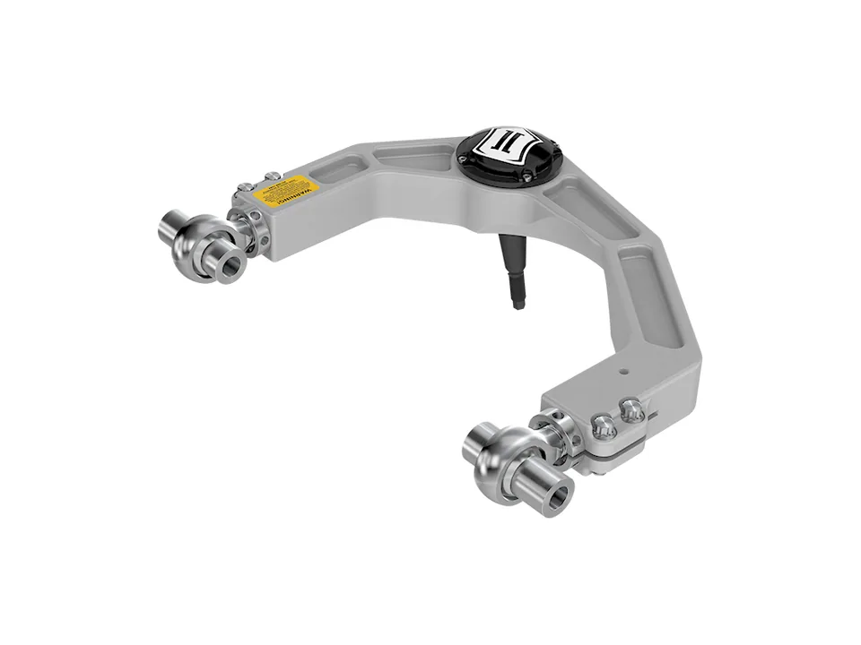 ICON 2021-2024 Ford F-150, Front, Billet Upper Control Arms w/ Delta Joint Pro 98523dj 2 of 3