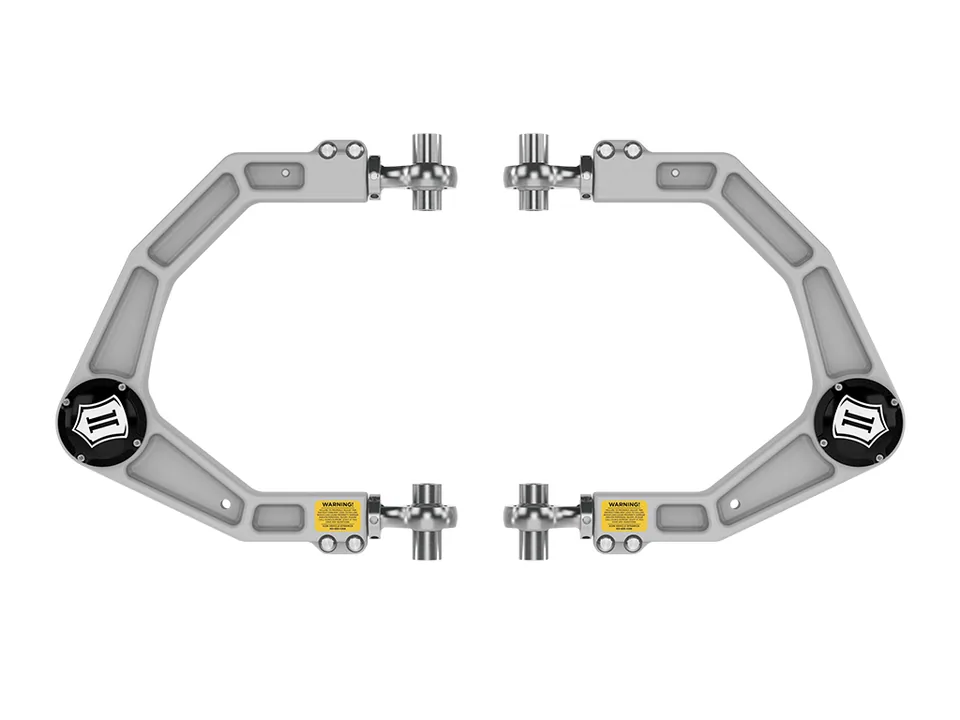 ICON 2021-2024 Ford F-150 Raptor, Billet Upper Control Arm w/ Delta Joint Pro, Kit 98564dj 1 of 6