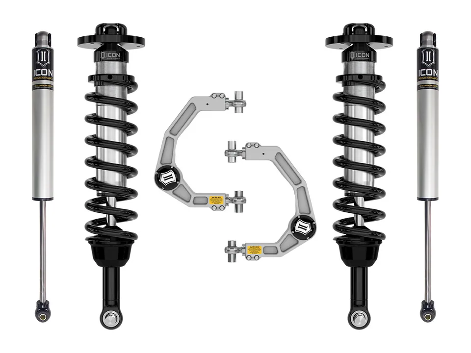 ICON 2021-2024 Ford F-150 Tremor, 2.5-3" Lift, Stage 1 Suspension System, Billet k93161 1 of 4