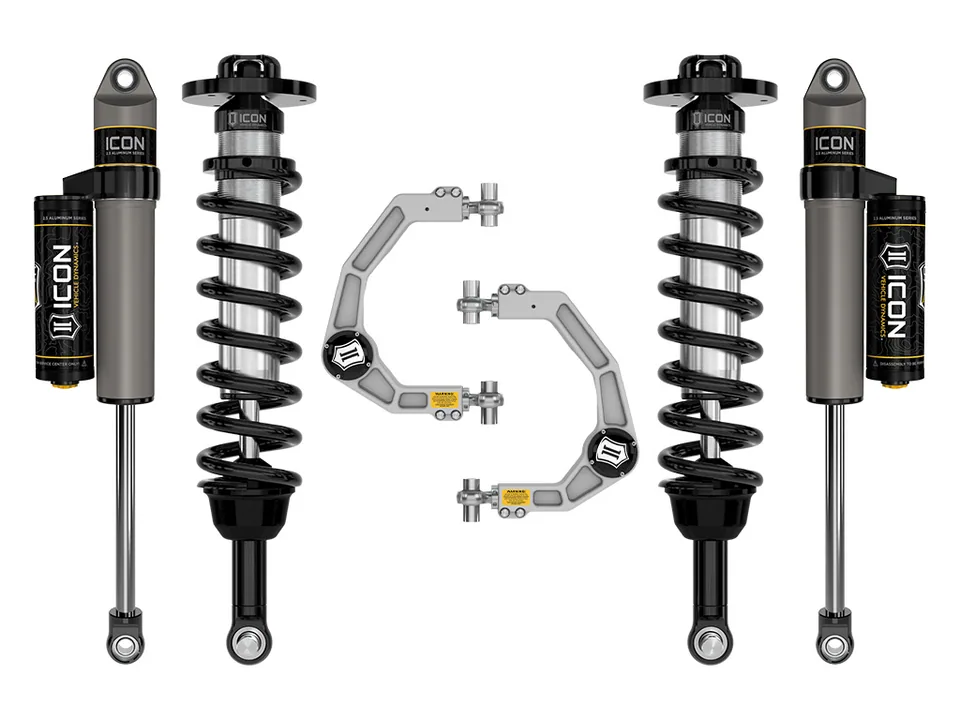 ICON 2021-2024 Ford F-150 Tremor, 2.5-3" Lift, Stage 2 Suspension System, Billet k93162 1 of 4